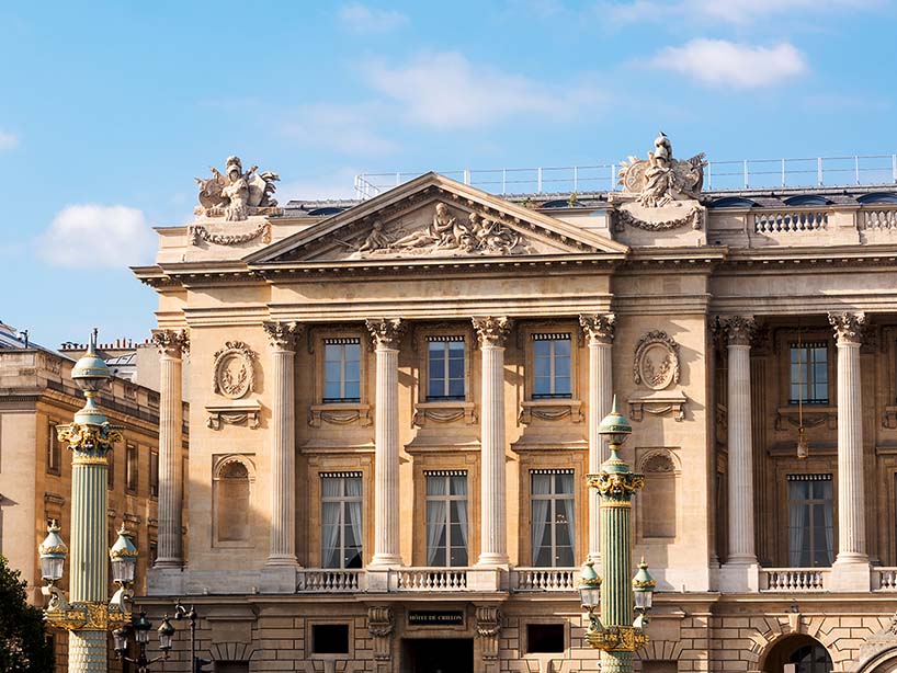 The Palace Hotel Crillon Paris, continually reinventing itself: Excellence across everything